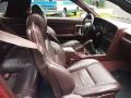  1990 Toyota Supra Burgundy Interior #5