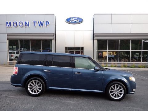 Blue Ford Flex Limited AWD.  Click to enlarge.