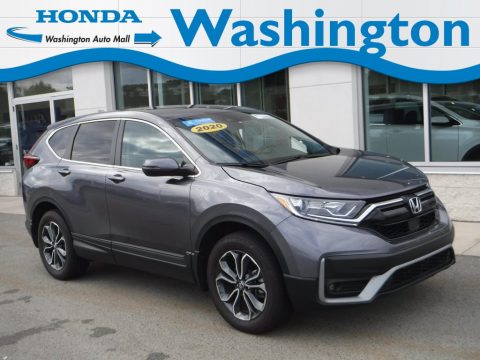 Modern Steel Metallic Honda CR-V EX AWD.  Click to enlarge. Modern Steel Metallic Honda CR-V EX AWD.  Click to enlarge.