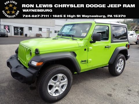 Limited Edition Gecko Jeep Wrangler Sport 4x4.  Click to enlarge.
