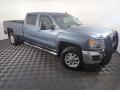Front 3/4 View of 2015 GMC Sierra 3500HD SLE Crew Cab 4x4 #3