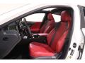  2020 Lexus ES Circuit Red Interior #5