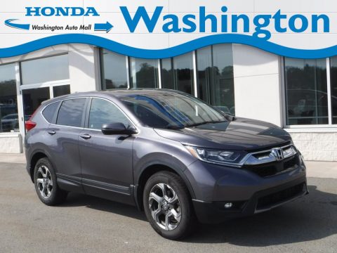 Gunmetal Metallic Honda CR-V EX AWD.  Click to enlarge.