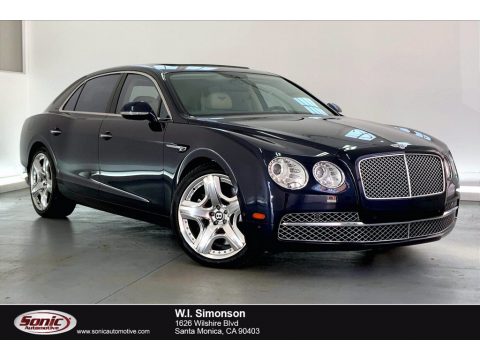 Dark Sapphire Bentley Flying Spur W12.  Click to enlarge.