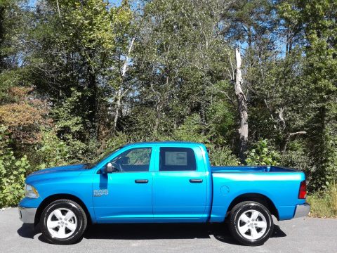 Hydro Blue Pearl Ram 1500 Classic Crew Cab.  Click to enlarge.