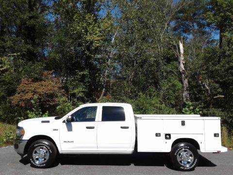 Bright White Ram 2500 Tradesman Crew Cab Chassis.  Click to enlarge.