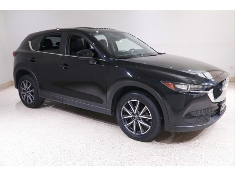 Jet Black Mica Mazda CX-5 Touring AWD.  Click to enlarge.