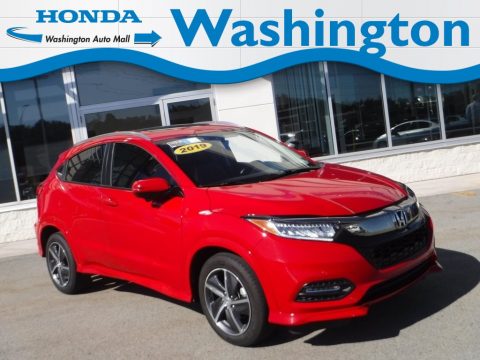 Milano Red Honda HR-V Touring AWD.  Click to enlarge.