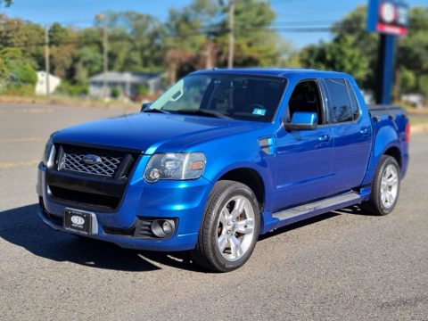 Blue Flame Metallic Ford Explorer Sport Trac Adrenalin AWD.  Click to enlarge.
