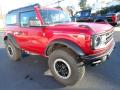 Front 3/4 View of 2021 Ford Bronco Base 4x4 2-Door #8