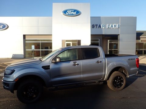 Iconic Silver Metallic Ford Ranger XLT SuperCrew 4x4.  Click to enlarge.