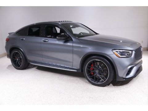 Selenite Grey Metallic Mercedes-Benz GLC AMG 63 S 4Matic Coupe.  Click to enlarge.
