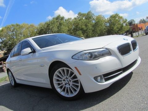 Alpine White BMW 5 Series 535i Sedan. Click to enlarge. Alpine White BMW 5 Series 535i Sedan. Click to enlarge.