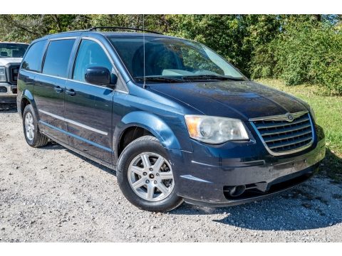 Modern Blue Pearl Chrysler Town & Country Touring.  Click to enlarge.