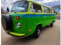 Front 3/4 View of 1973 Volkswagen Bus T2 Station Wagon #10