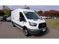 Front 3/4 View of 2016 Ford Transit 350 Van XL MR Long #1