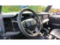  2021 Ford Bronco Black Diamond 4x4 4-Door Steering Wheel #10