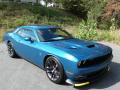 Front 3/4 View of 2021 Dodge Challenger R/T Scat Pack #4