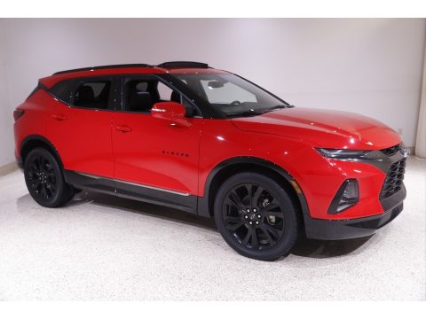 Red Hot Chevrolet Blazer RS.  Click to enlarge.