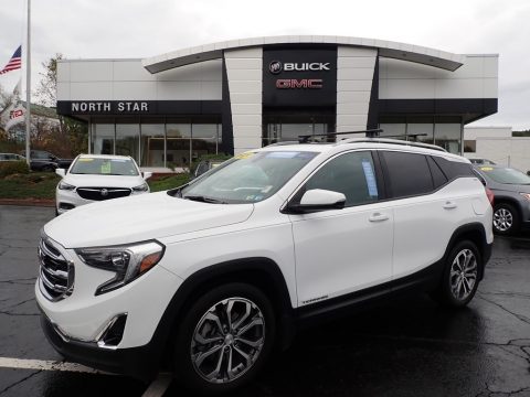 Summit White GMC Terrain SLT AWD.  Click to enlarge.