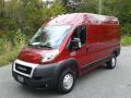  2021 Ram ProMaster Deep Cherry Red Crystal Pearl #2