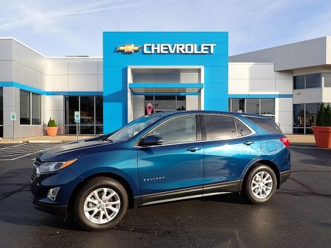 Pacific Blue Metallic Chevrolet Equinox LT AWD.  Click to enlarge.