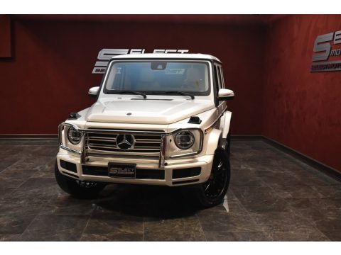 designo Diamond White Metallic Mercedes-Benz G 550.  Click to enlarge.