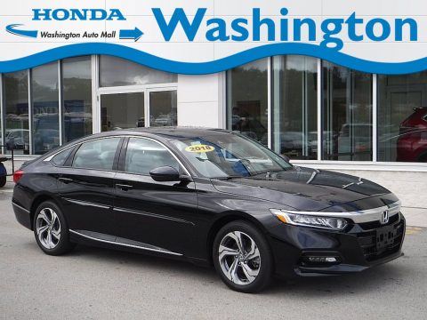 Crystal Black Pearl Honda Accord EX-L Sedan.  Click to enlarge.