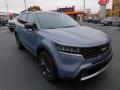 Front 3/4 View of 2022 Kia Sorento X-Line EX AWD #9