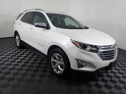 Summit White Chevrolet Equinox Premier AWD.  Click to enlarge.