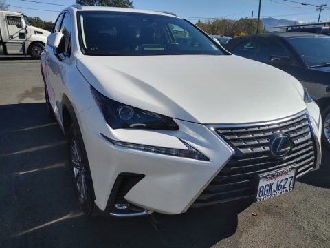 Eminent White Pearl Lexus NX 300.  Click to enlarge.