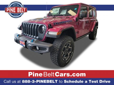 Limited Edition Tuscadero Pearl Jeep Wrangler Unlimited Rubicon 4xe Hybrid.  Click to enlarge.