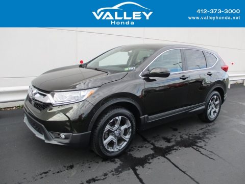 Dark Olive Metallic Honda CR-V EX AWD.  Click to enlarge.