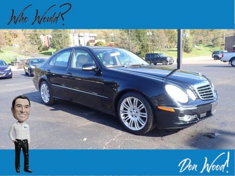 Iridium Silver Metallic Mercedes-Benz E 350 4Matic Sedan.  Click to enlarge.