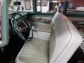  1956 Ford Fairlane Green/White Interior #7