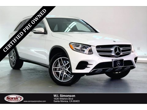 Polar White Mercedes-Benz GLC 300.  Click to enlarge.