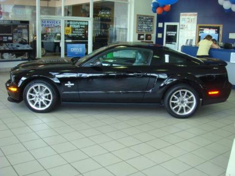Black Ford Mustang Shelby GT500KR Coupe. Click to enlarge. Black Ford Mustang Shelby GT500KR Coupe. Click to enlarge.