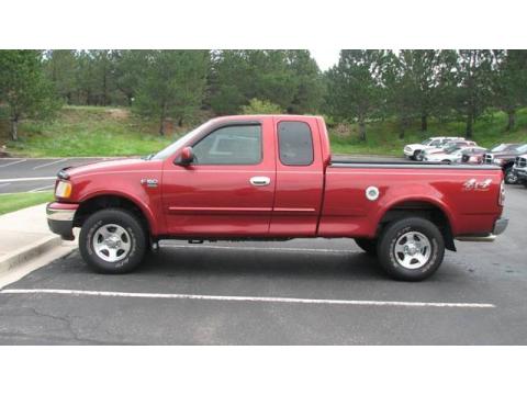 Toreador Red Metallic Ford F150 XLT Extended Cab 4x4.  Click to enlarge.