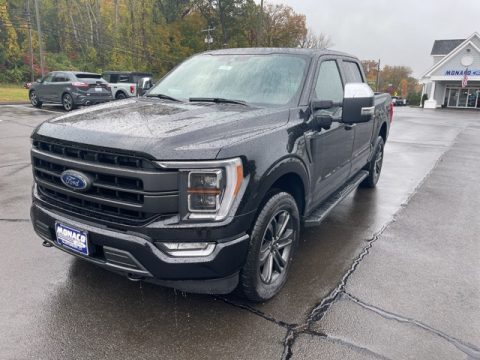 Agate Black Ford F150 Lariat SuperCrew 4x4.  Click to enlarge.