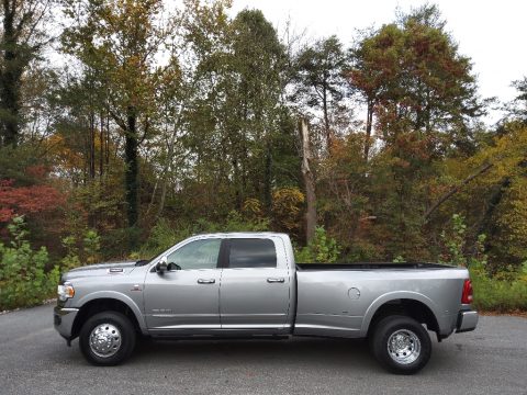 Billet Silver Metallic Ram 3500 Limited Crew Cab 4x4.  Click to enlarge.
