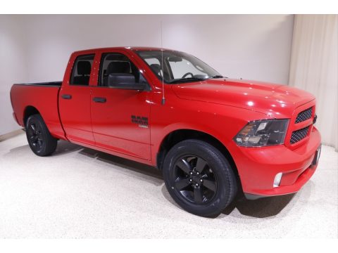 Flame Red Ram 1500 Classic Tradesman Quad Cab 4x4.  Click to enlarge.