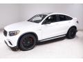 Front 3/4 View of 2019 Mercedes-Benz GLC AMG 43 4Matic Coupe #3