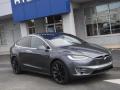 2018 Tesla Model X P100D Midnight Silver Metallic