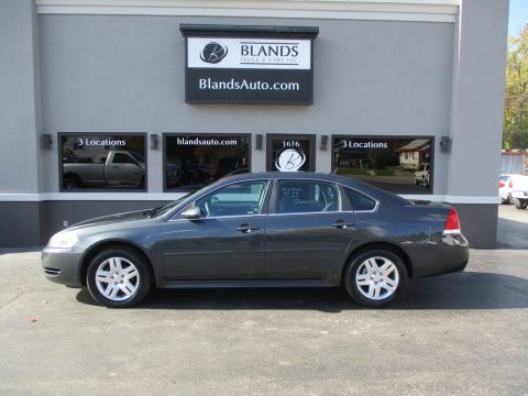 Ashen Gray Metallic Chevrolet Impala Limited LT.  Click to enlarge.