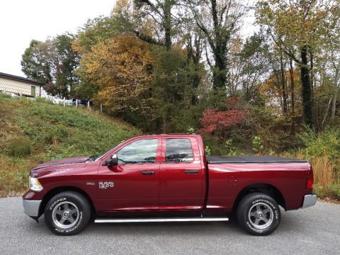 Delmonico Red Pearl Ram 1500 Classic Tradesman Quad Cab.  Click to enlarge.