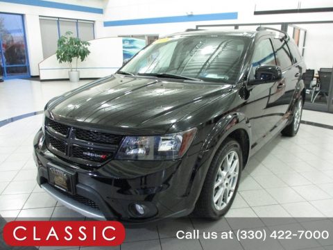 Pitch Black Dodge Journey GT AWD.  Click to enlarge.