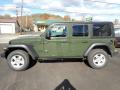 2021 Jeep Wrangler Unlimited Sarge Green #2