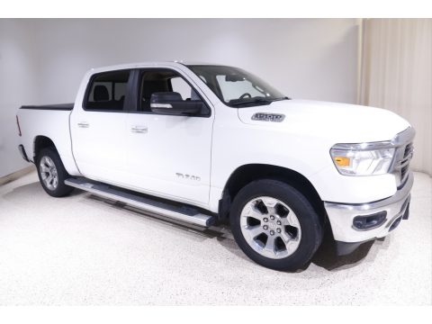 Bright White Ram 1500 Big Horn Crew Cab 4x4.  Click to enlarge.