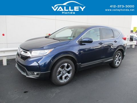 Obsidian Blue Pearl Honda CR-V EX AWD.  Click to enlarge. Obsidian Blue Pearl Honda CR-V EX AWD.  Click to enlarge.