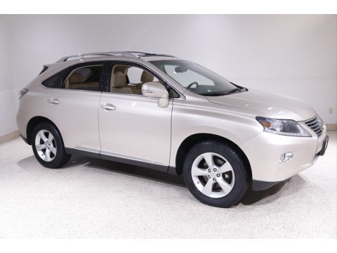 Satin Cashmere Metallic Lexus RX 350 AWD.  Click to enlarge.